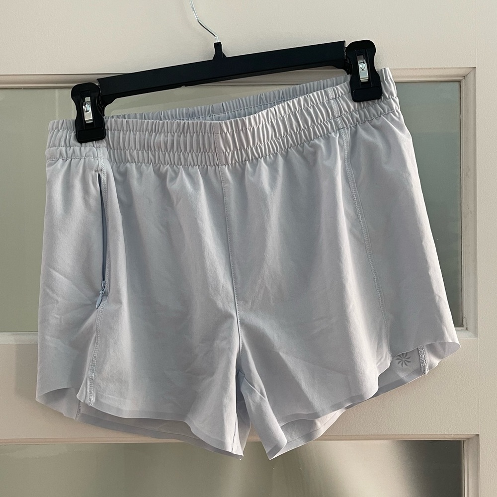 Athleta Girl’s Light blue gear of Hustle Shorts size XXL 16